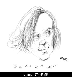 Ingeborg Bachmann Autor Stockfoto