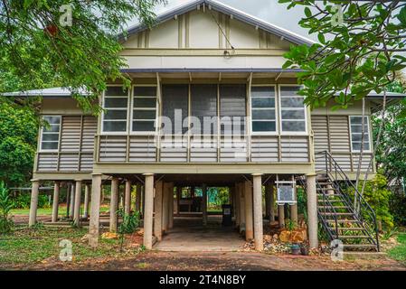 Mines House in Larrakeyah, Darwin Stockfoto