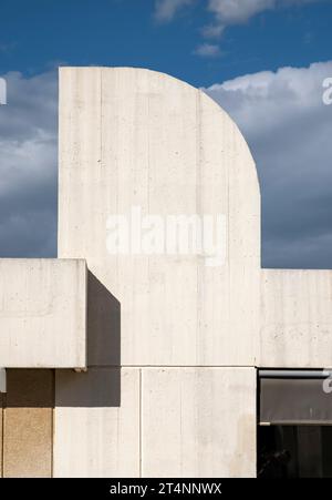 Joan Miro Foundation Building, Barcelona, Spanien Stockfoto