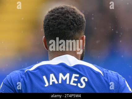 28. Oktober 2023 - Chelsea gegen Brentford - Premier League - Stamford Bridge. Chelsea's Reece James während des Spiels gegen Brentford. Bild : Mark Pain / Alamy Live News Stockfoto