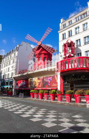 Moulin Rouge in Paris, Frankreich Stockfoto