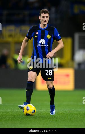 Benjamin Pavard vom FC Internazionale in Aktion während des Fußballspiels Serie A zwischen FC Internazionale und AS Roma. Stockfoto