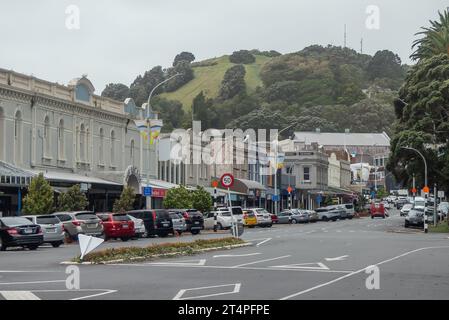 Neuseelands Ferienort Devonport während des Zyklons Gabrielle Stockfoto