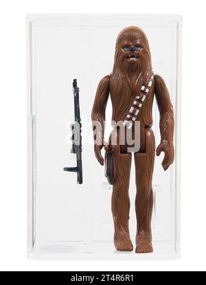 Kenner Star Wars Chewbacca Action Figur AFA Stockfoto