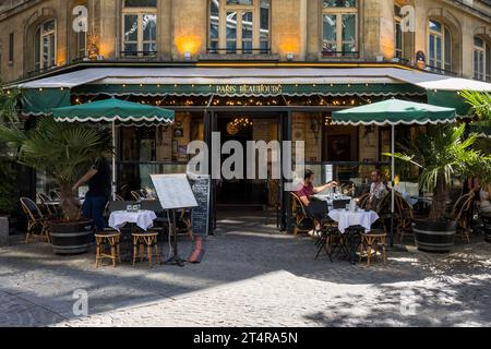 Bistrot, Paris, Frankreich, Europa Stockfoto