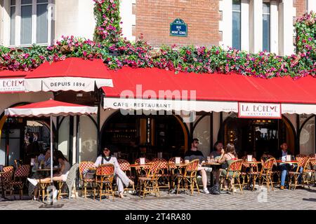 Bistrot, Paris, Frankreich, Europa Stockfoto