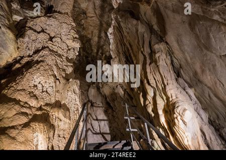 Höhlen von Vallorbe, Schweiz, Europa Stockfoto