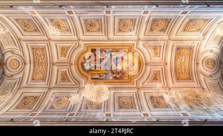 Dom von Santa Maria Assunta in Nepi, Provinz Viterbo, Latium, Italien. Stockfoto