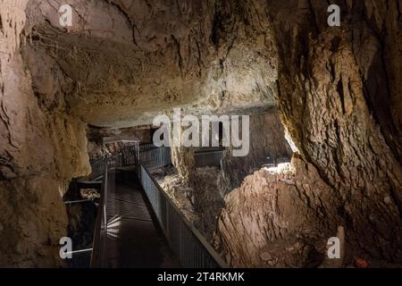 Höhlen von Vallorbe, Schweiz, Europa Stockfoto