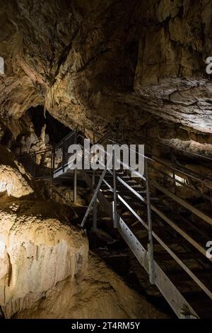 Höhlen von Vallorbe, Schweiz, Europa Stockfoto