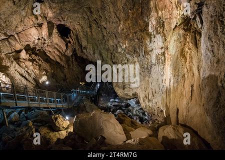 Höhlen von Vallorbe, Schweiz, Europa Stockfoto