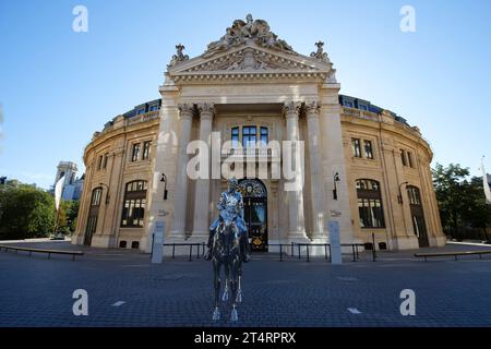 La Bourse de Commerce ist ein Museum der zeitgenössischen Kunst, das Teil der Pinault Collection ist. Es befindet sich am westlichen Ende der Les Stockfoto