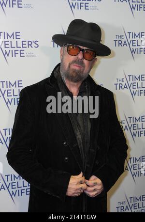 Dave Stewart kommt zum Eröffnungsabend von The Time Traveller's Wife: The Musical im Apollo Theatre in London. Bilddatum: Mittwoch, 1. November 2023. Stockfoto