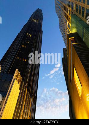 Der Brooklyn Tower, ein superhoher Wolkenkratzer in Brooklyn, New York City Stockfoto