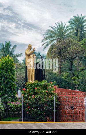 06 05 2015 Dr B R Ambedkar Statue azad Park Road dharwad Karnataka Indien Asien. Stockfoto