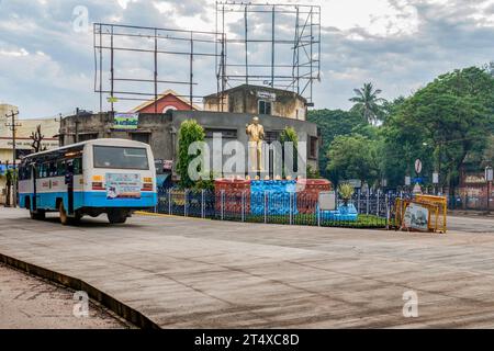 06 05 2015 Dr B R Ambedkar Statue azad Park Road dharwad Karnataka Indien Asien. Stockfoto