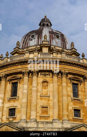 Radcliffe Camera, Oxford, England, Großbritannien, Heimat der Oxford University History Faculty Library und am Radcliffe Square Stockfoto