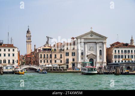 Kirche der Pietà - Heilige Maria der Besuche in der Riva degli Schiavoni in Venedig, Region Venetien, Italien Stockfoto