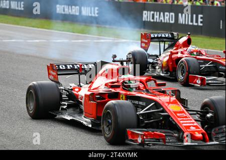 Mugello, Italien. Oktober 2023. Die F1-Kundenshow während des Ferrari World Finals 2023, Ferrari Challenge Cup Rennen in Mugello, Italien, 28. Oktober 2023 Credit: Independent Photo Agency/Alamy Live News Stockfoto