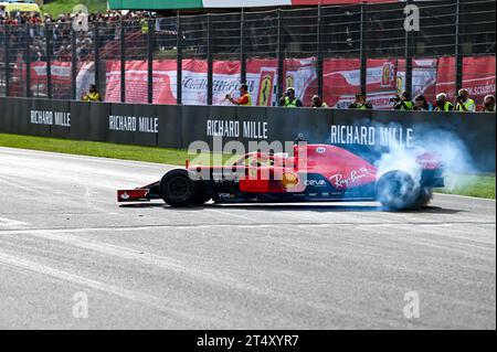 Mugello, Italien. Oktober 2023. Die F1-Kundenshow während des Ferrari World Finals 2023, Ferrari Challenge Cup Rennen in Mugello, Italien, 28. Oktober 2023 Credit: Independent Photo Agency/Alamy Live News Stockfoto