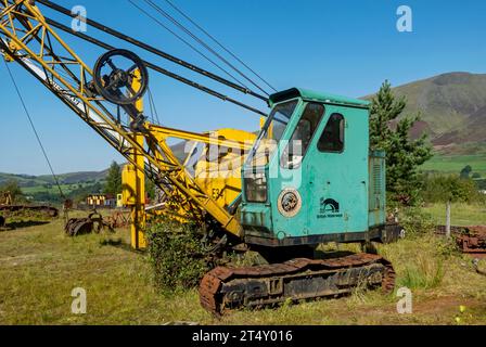 Alte alte Bagger Bagger Bagger Bagger im Threlkeld Quarry and Mining Museum im Sommer in der Nähe von Keswick Cumbria England Großbritannien Großbritannien Großbritannien Großbritannien Großbritannien Großbritannien Großbritannien Großbritannien Großbritannien Großbritannien Großbritannien Großbritannien Großbritannien und Nordirland Stockfoto