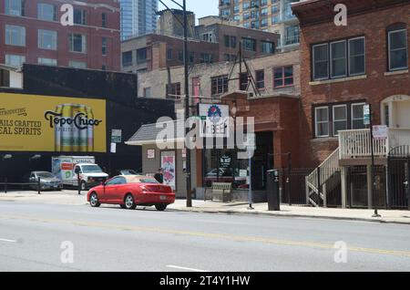 Chicago, Illinois, USA: 3. Juni 2024 - Mr. Beef Restaurant Stockfoto