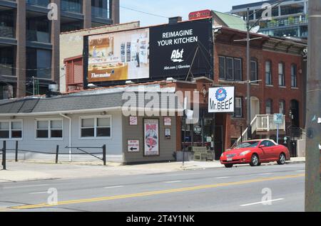 Chicago, Illinois, USA: 3. Juni 2024 - Mr. Beef Restaurant Stockfoto