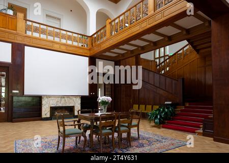 Innenansicht, Villa Loew-Beer, Drobneho 297, Brünn, Jihomoravsky kraj, Tschechische Republik Stockfoto