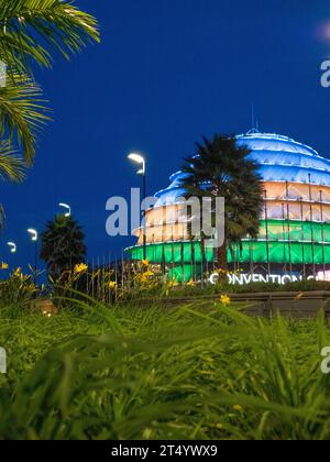 Das Kigali Convention Centre, ein Kongresszentrum in Kigali, der Hauptstadt und größten Stadt Ruandas Stockfoto