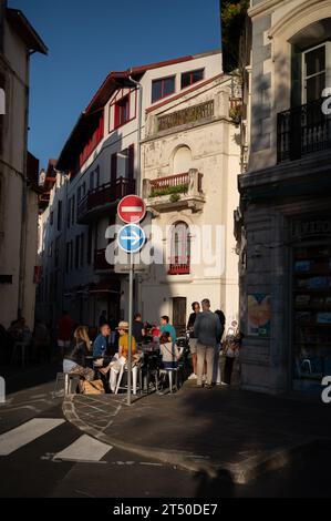 Saint Jean de Luz, Fischerstadt an der Mündung des Nivelle im südwestfranzösischen Baskenland Stockfoto