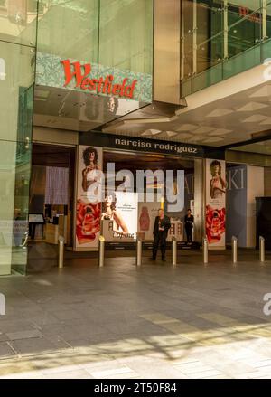 Westfield Shopping Centre für Shopping und Dining im CBD von Sydney, NSW, Australien Stockfoto