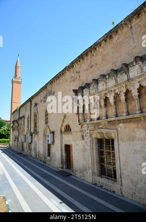 Die Ulu-Moschee in Silvan, Türkei, wurde im 12. Jahrhundert erbaut. Stockfoto