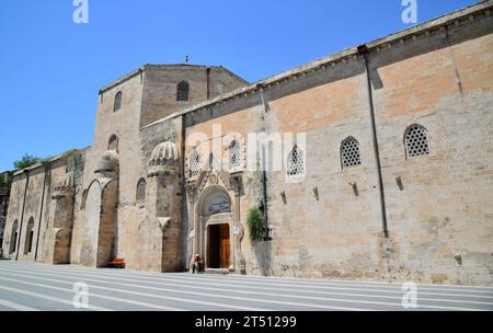 Die Ulu-Moschee in Silvan, Türkei, wurde im 12. Jahrhundert erbaut. Stockfoto