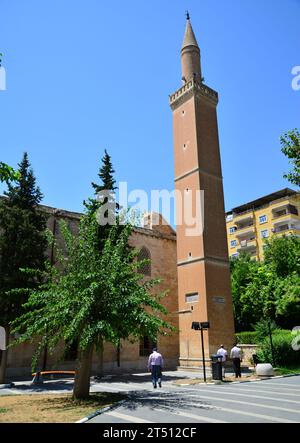 Die Ulu-Moschee in Silvan, Türkei, wurde im 12. Jahrhundert erbaut. Stockfoto