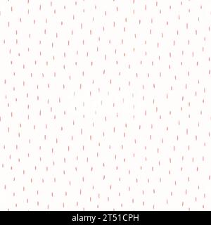 Nahtloser Vektorhintergrund mit zufälligen Elementen. Abstraktes Ornament. Nahtloses abstraktes Muster mit rosa Linien Stock Vektor