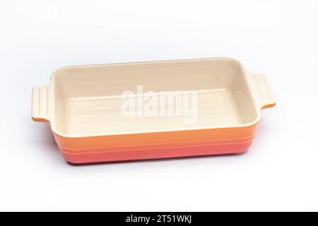 Ein Stück Kochgeschirr von Le Creuset Stockfoto