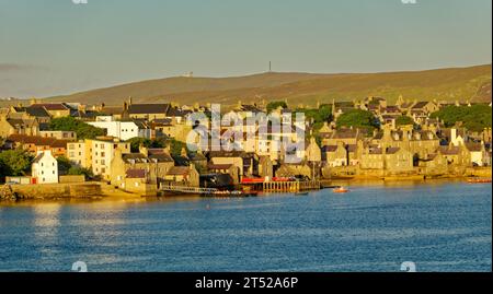 INVERGORDON, SCHOTTLAND – 4. September 2023: Invergordon ist eine Stadt in Easter Ross, Highland, Schottland. Der ehemalige Marinestützpunkt ist ein Tiefwasserhafen Stockfoto