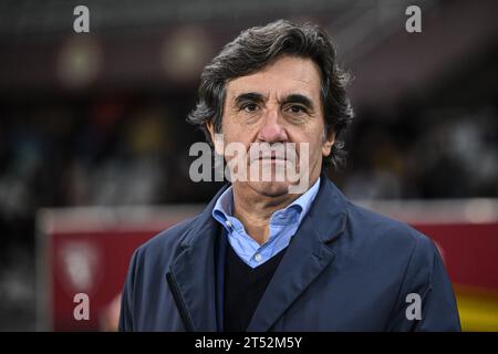 Turin, Italien. November 2023. Turin, Italien, 02.11.23: Urbano Kairo vor dem Coppa Italia Spiel zwischen Torino FC und Frosinone Calcio im Olimpic Stadium Grande Torino in Turin, Italia Soccer (Cristiano Mazzi/SPP) Credit: SPP Sport Press Photo. /Alamy Live News Stockfoto