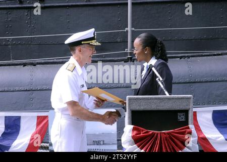 ark, Little Rock, Navy Operational Support Center (NOSC) Little Rock’s Zeremonial Color Guard, Navy Week, North Little Rock, NOSC, Proklamation Stockfoto