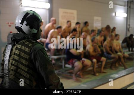 Aviation Survival Training Center Stockfoto