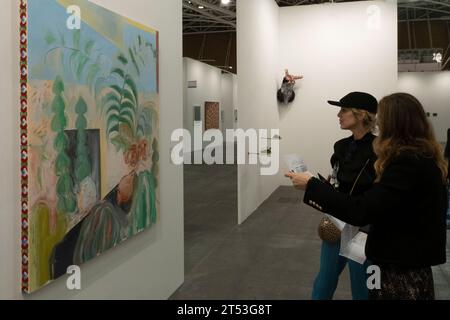 Artissima findet vom 3. Bis 5. November 2023 in Lingotto Fiere Turin statt und zeigt die Nachrichten von Unternehmen aus Italien und internationalen Branchen zeitgenössischer Kunst. Besuch der Messe Stockfoto