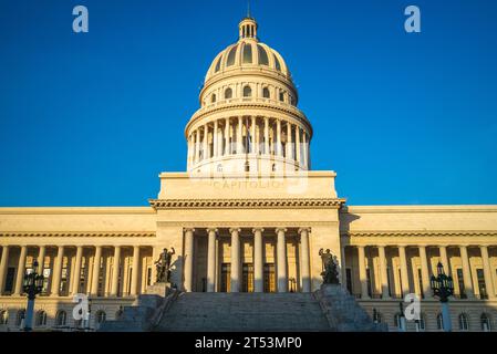 Nationale Capitol in Havanna, Kuba Stockfoto