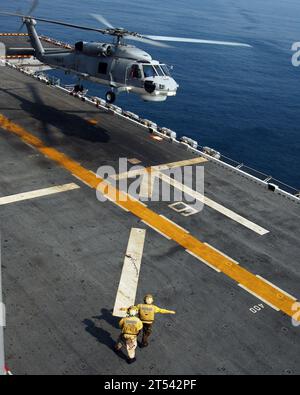 Cobra Gold, Deck Landing Qualifikation, Royal Thai Navy Stockfoto