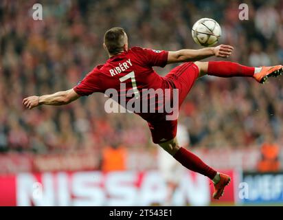 Franck Ribery (FC Bayern München) FC Bayern München - Benfica Lissabon 1:0 UEFA Champions League in München, Deutschland am 05.04.2016 Stockfoto