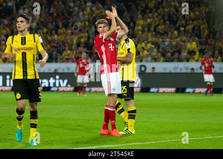 Thomas Mueller FC Bayern München Supercup 2016 in Dortmund, Deutschland am 14.08.2016 Stockfoto