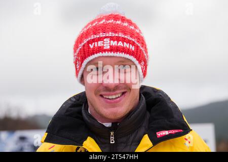 Felix LOCH Viessmann Rodel Welt Cup in Winterberg, Deutschland am 27.11.2016 Stockfoto