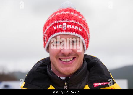 Felix LOCH Viessmann Rodel Welt Cup in Winterberg, Deutschland am 27.11.2016 Stockfoto