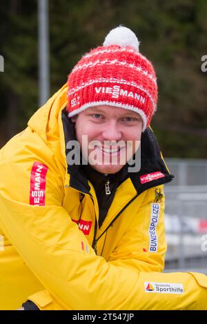 Felix LOCH Viessmann Rodel Welt Cup in Winterberg, Deutschland am 27.11.2016 Stockfoto