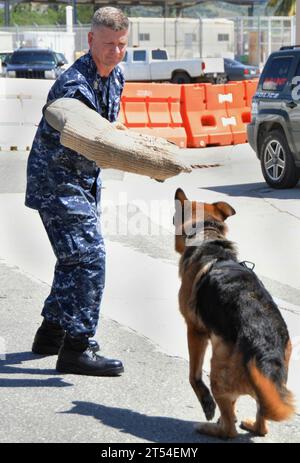 Kuba, Guantanamo Bay, Master Chief Stockfoto