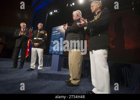 Dakota Meyer, Marine, Ehrenmedaille, Ray Mabus, secnav, Secretary of the Navy, U.S. Marine Corps Stockfoto